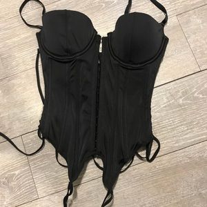 Victoria’s Secret 36C Black lingerie corset